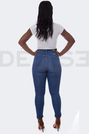 Super Stretchy Jeans Wow Mama - Bleu Medium